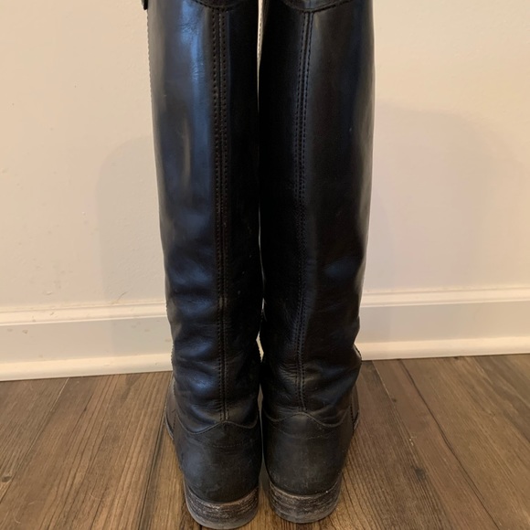 Frye Melissa pull on button boots - Picture 3 of 4